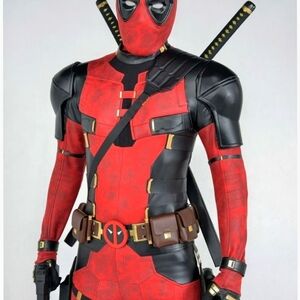 Heroic Red and Black Adult  Costume XXL